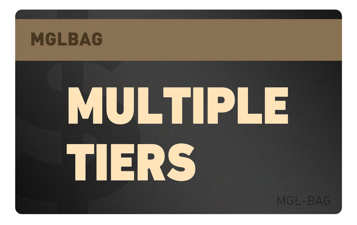 Multiple Tiers PAY HERE,  Free Shipping & No Tax !